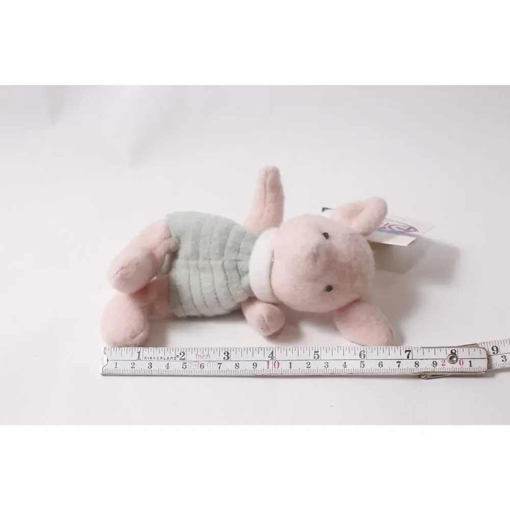 Disney Store Classic Piglet Bean Bag with Tag Pooh Collectible ~ 260702-WH 1207